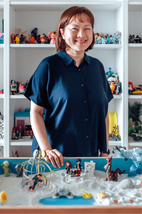 Jenny Lim, Psyche Story, Counselling Singapore, Sandplay Singapore